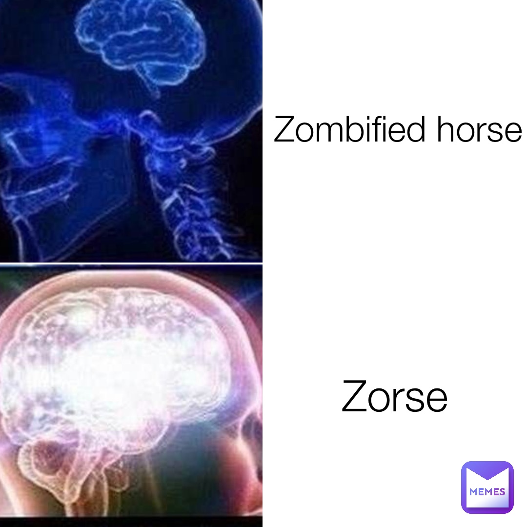 Zombified horse Zorse