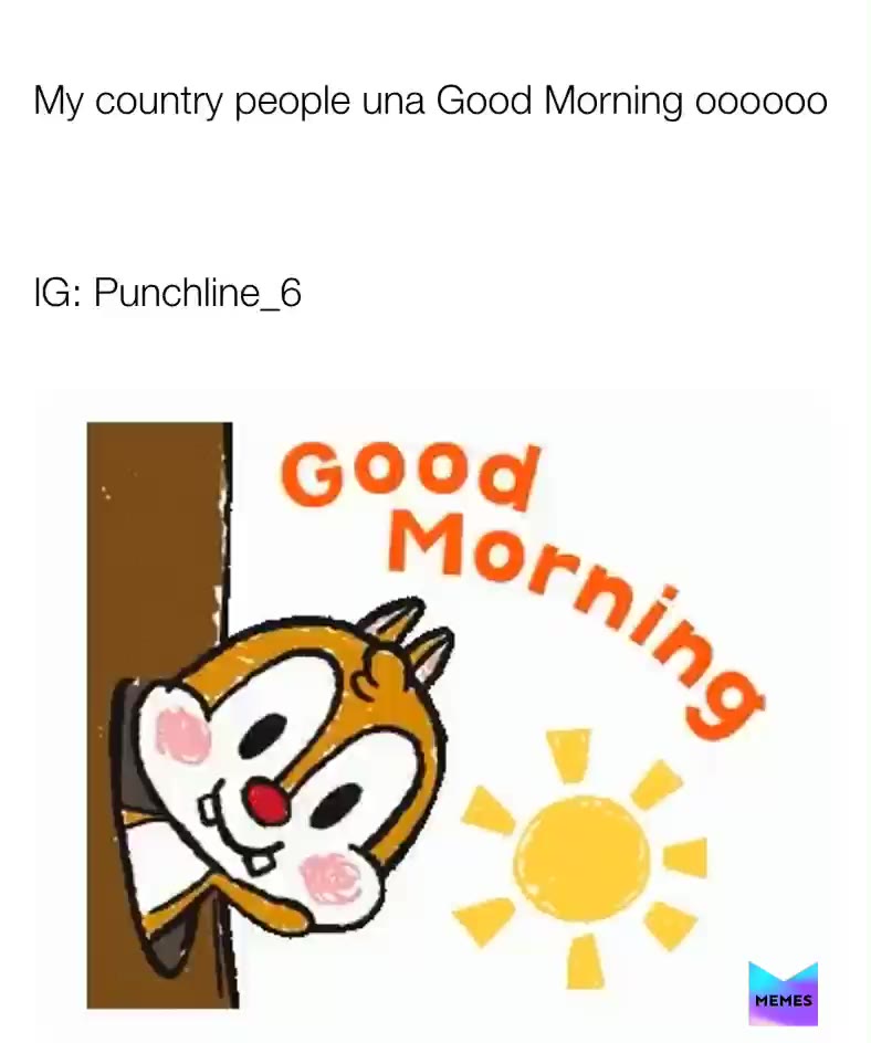 #goodmorning