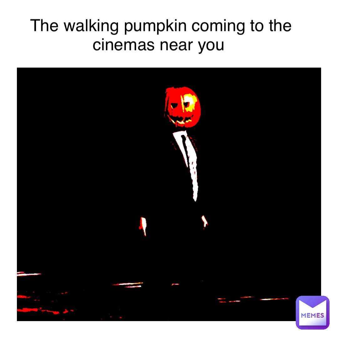 The walking pumpkin coming to the cinemas near you