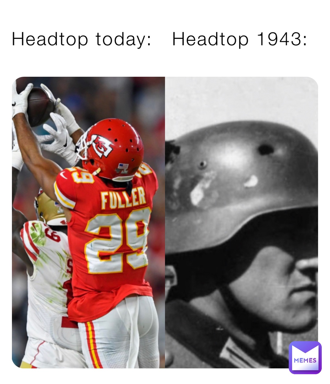 Headtop today:   Headtop 1943: