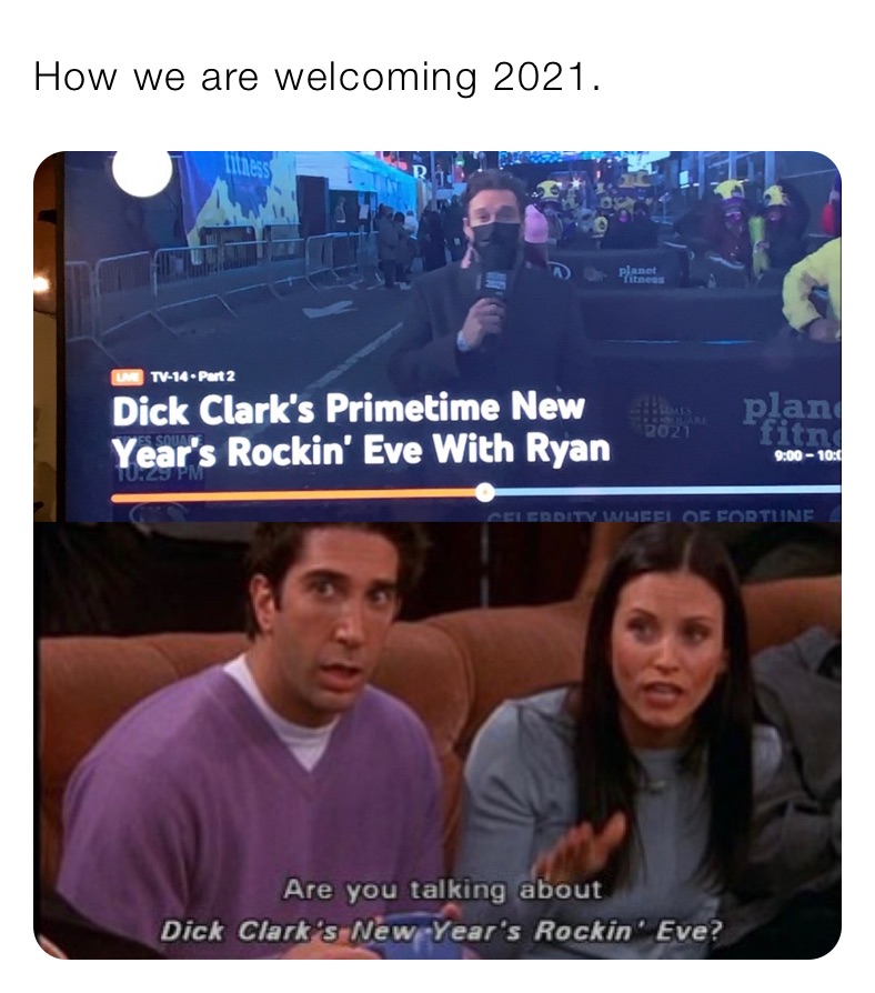 How we are welcoming 2021.