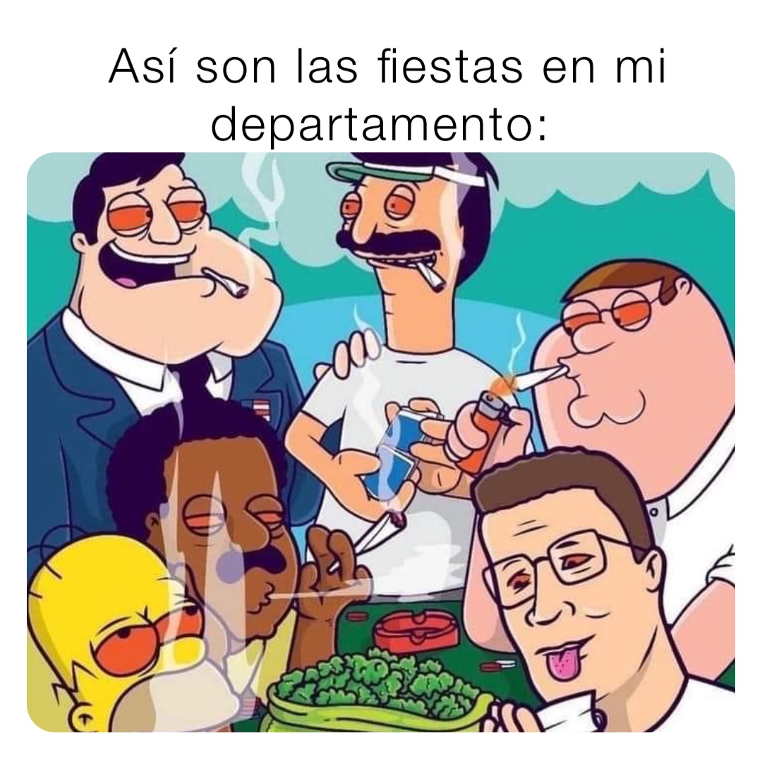 Así son las fiestas en mi departamento: