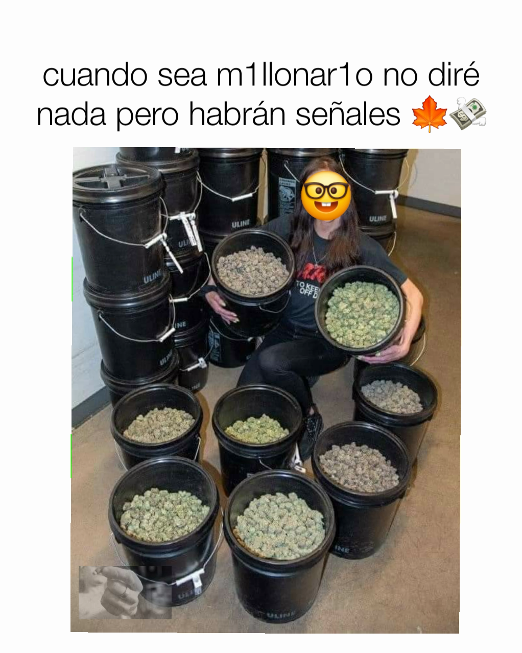 🤓 cuando sea m1llonar1o no diré nada pero habrán señales 🍁💸