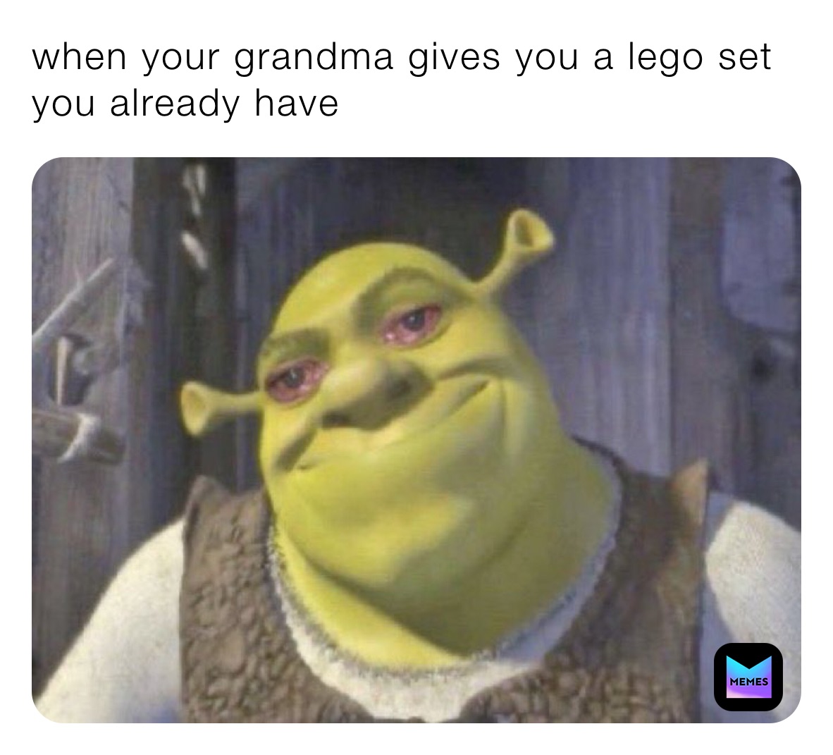 when your grandma gives you a lego set you already have 