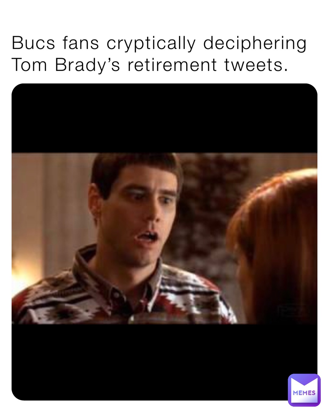 Bucs fans cryptically deciphering Tom Brady’s retirement tweets.