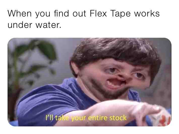 #flextape  #memesincontext