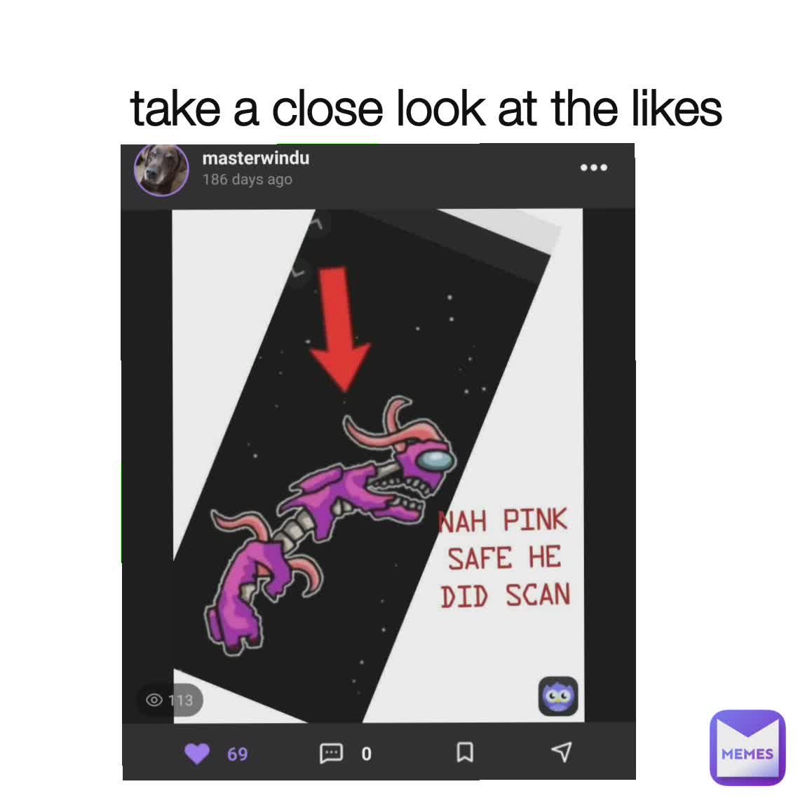 take a close look at the likes