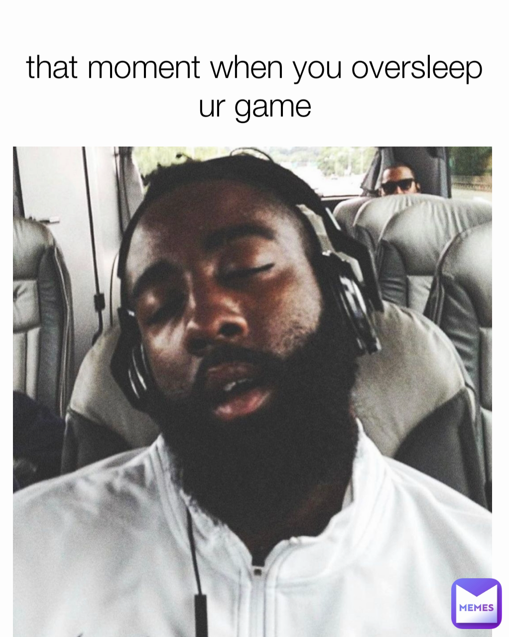 that moment when you oversleep ur game