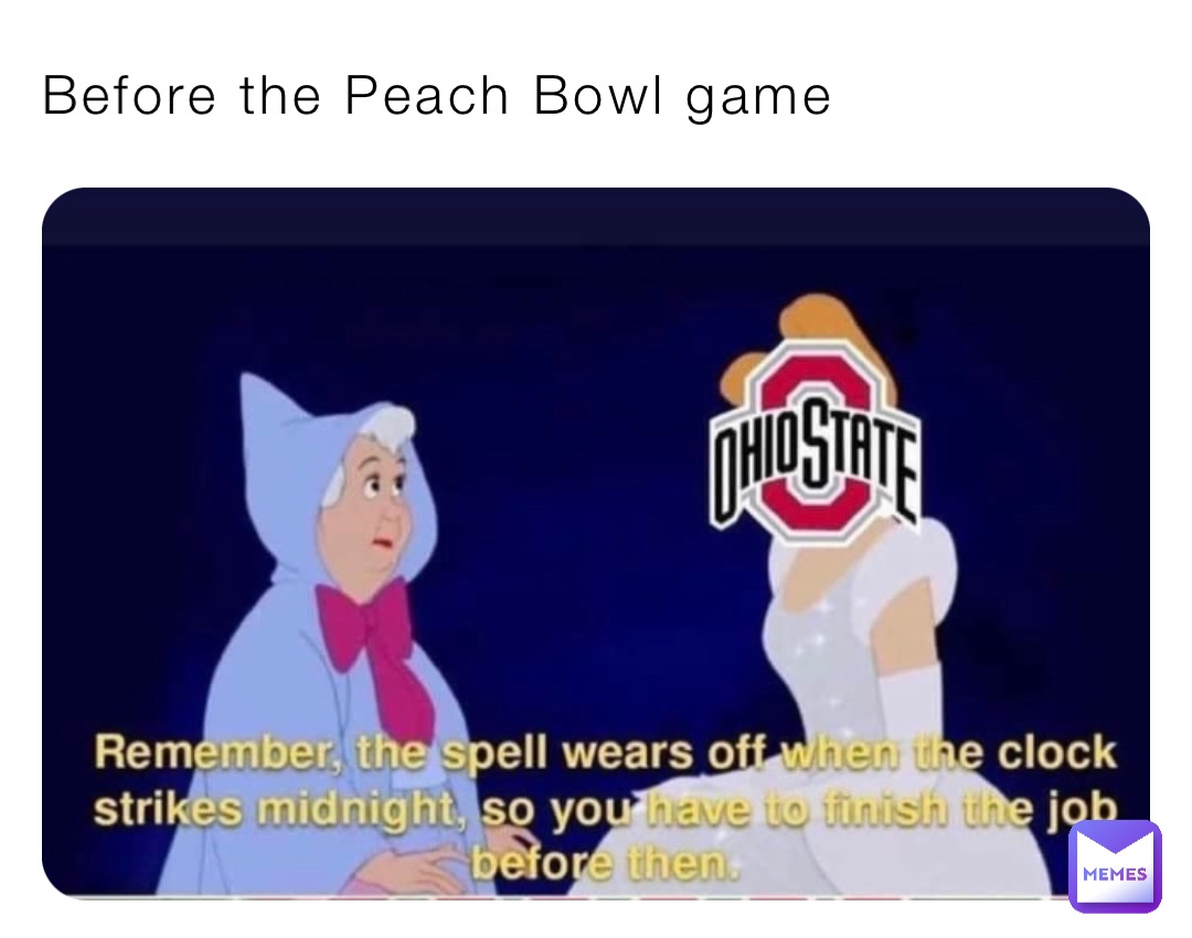 Before the Peach Bowl game