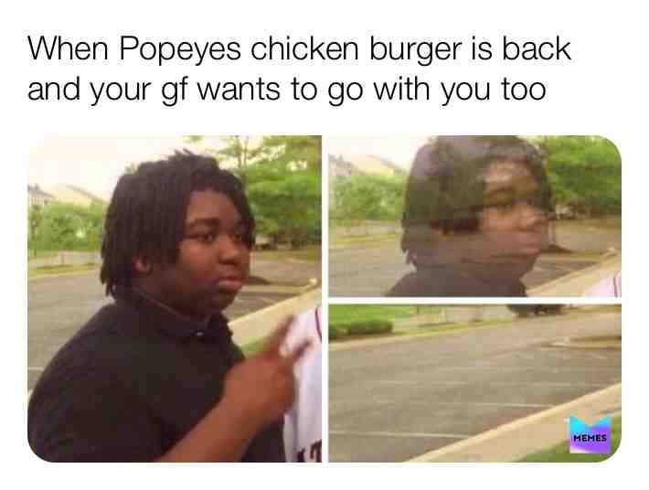 It’s been a week and that Popeyes chicken burger is just hella over hyped lol