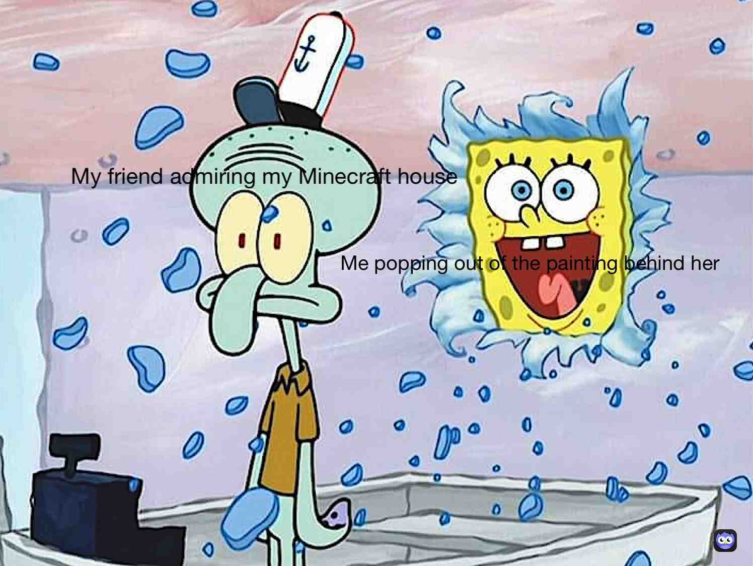 #minecraft  #spongebob ​ #sqidwardisrelatable