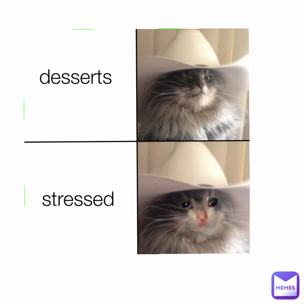 stressed desserts