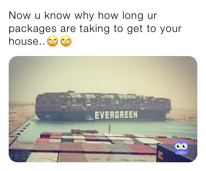 Now u know why how long ur packages are taking to get to your house..🙄🙄