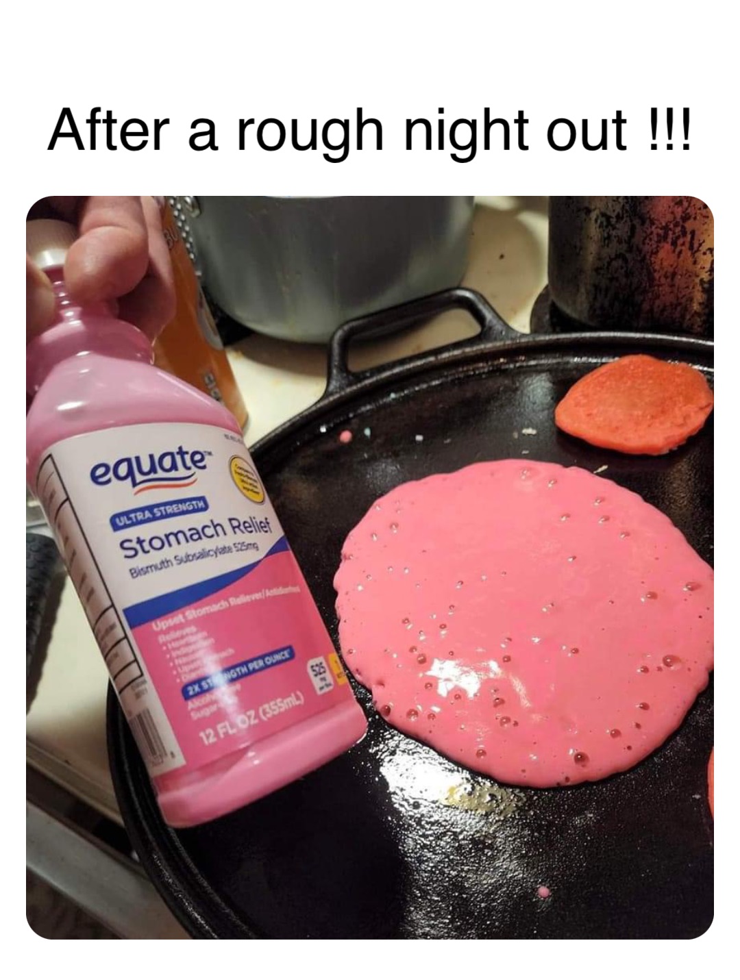 Double tap to edit After a rough night out !!!