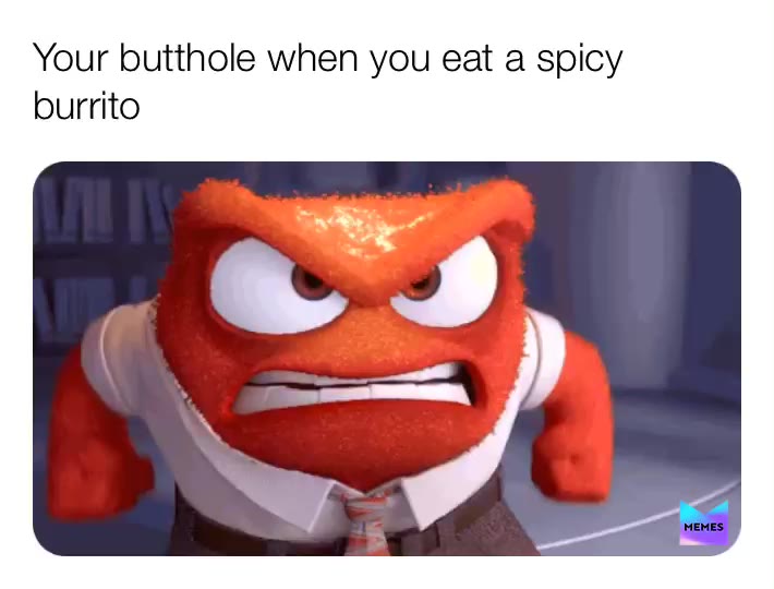 Never put too much salsa on your burrito