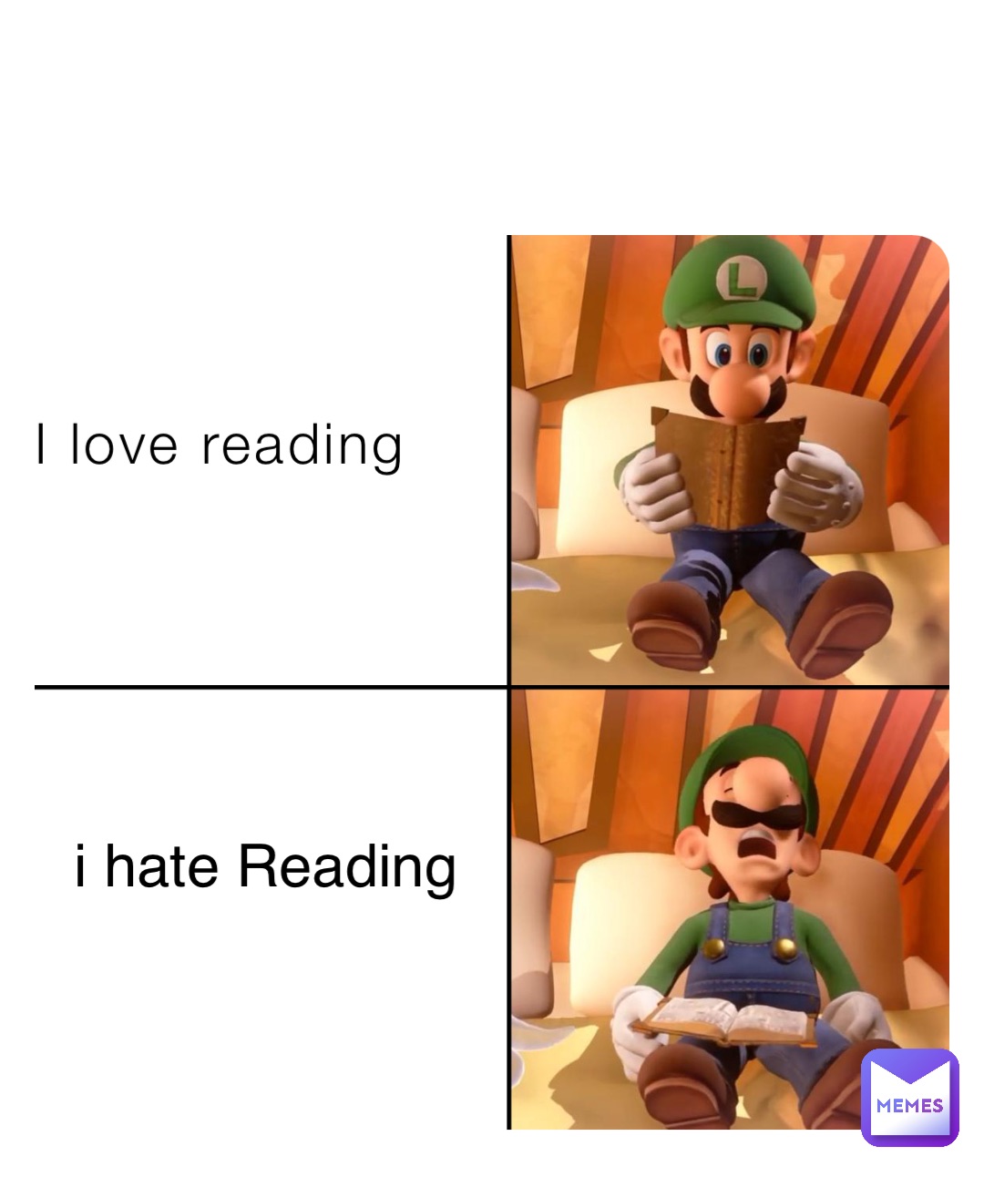 I love reading i hate Reading