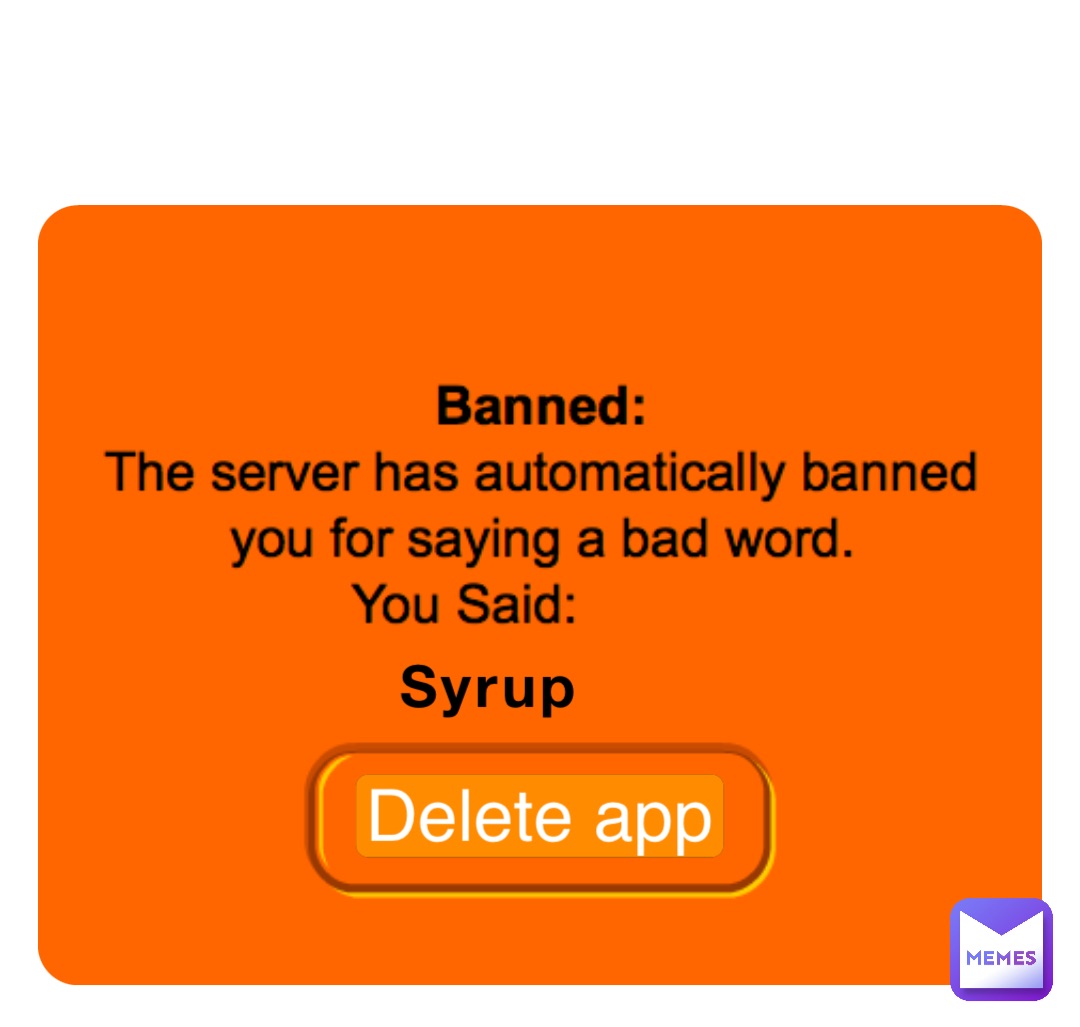 Syrup Delete app