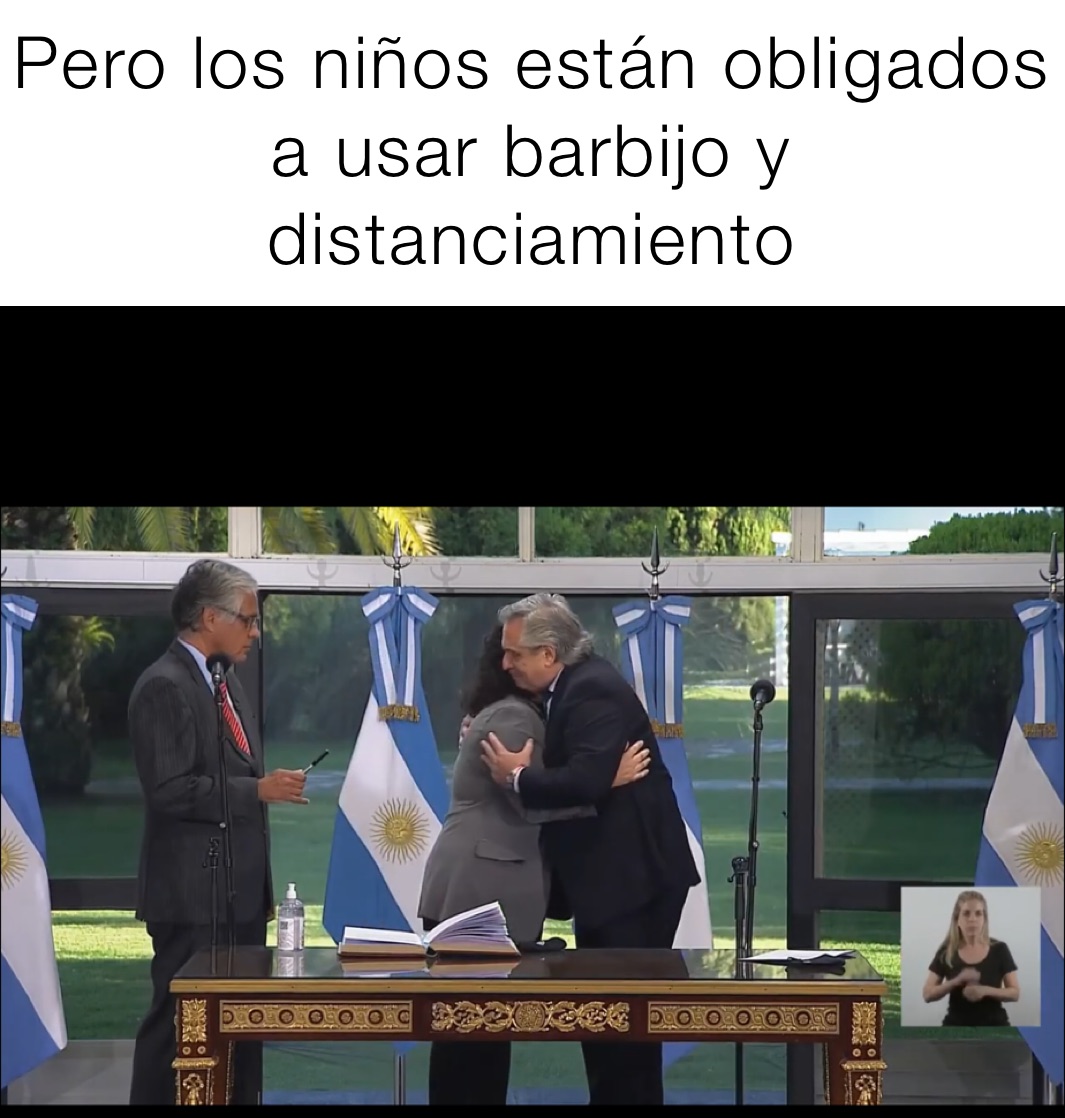 Pero los niños están obligados a usar barbijo y distanciamiento 