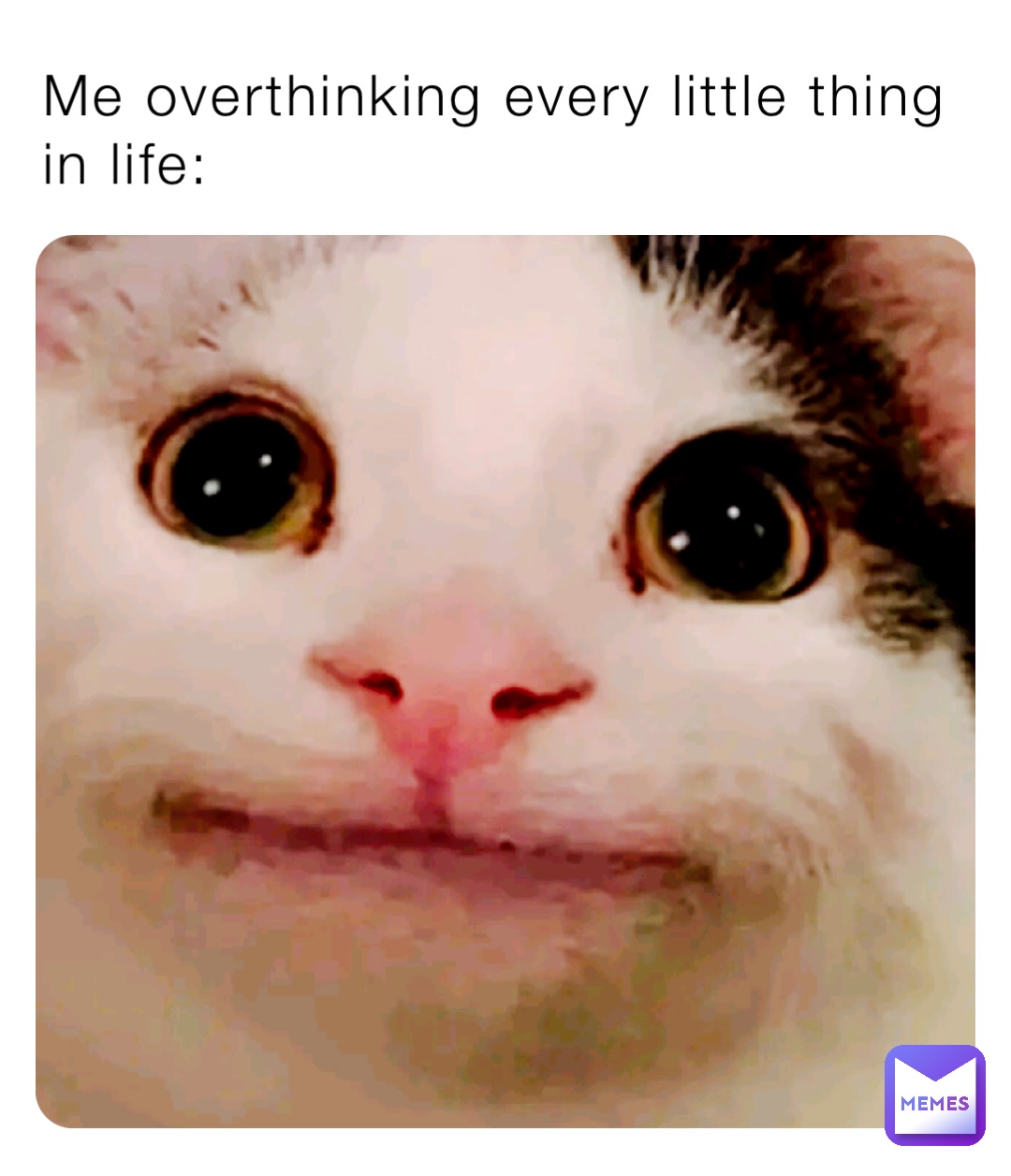 Me overthinking every little thing in life: