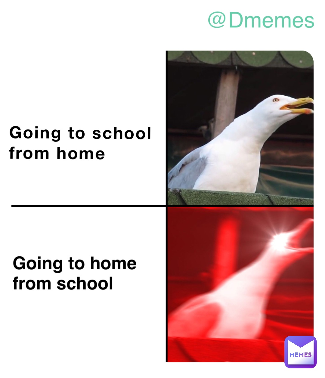 GOING TO SCHOOL 
FROM HOME Going to home 
from school