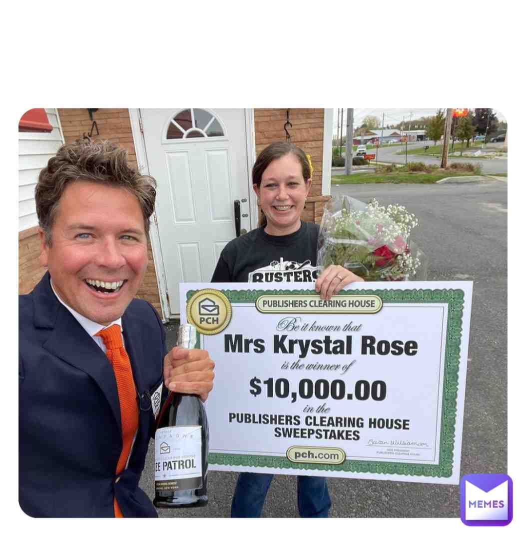 Nobody answered when Howie knocked on winner Krystal\u2019s door,\ud83d\udeaabut with help from the local community, we surprised her at work! Krystal was overcome with emotion as she accepted her Big Check for $10,000! \ud83e\udd73 Her coworkers and patrons at the restaurant she worked at were cheering and screaming her name. Krystal said she will use her winnings to pay bills and take a vacation with her husband and children - which will be their first vacation. She works 3 jobs to make ends meet. Krystal\u2019s advice for others - \u201cYou gotta just keep doing it. Don\u2019t stop. If it happened to me, it could happen to anyone.\u201d Krystal went back to work as word spread quickly around the small town and crowds of people began showing up to congratulate her. \ud83c\udf89Krystal said she would donate all her tips today to her coworkers.\u2764\ufe0f
\u2022
#bigcheck
#pchwinner #prizepatrol #PCH #congrats #bigcheck