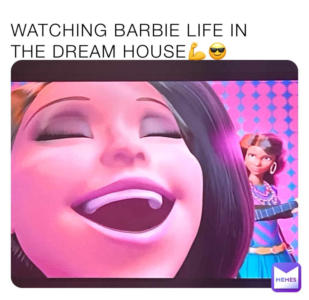WATCHING BARBIE LIFE IN THE DREAM HOUSE💪😎