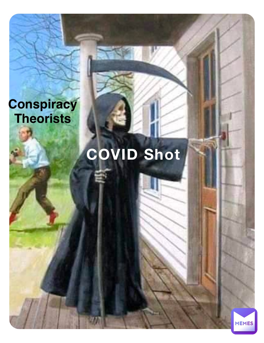 COVID Shot Conspiracy
Theorists