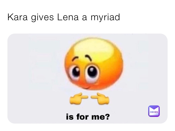 Kara gives Lena a myriad