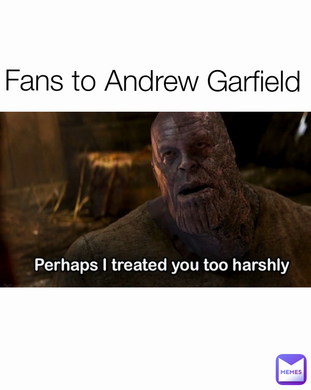 Fans to Andrew Garfield 