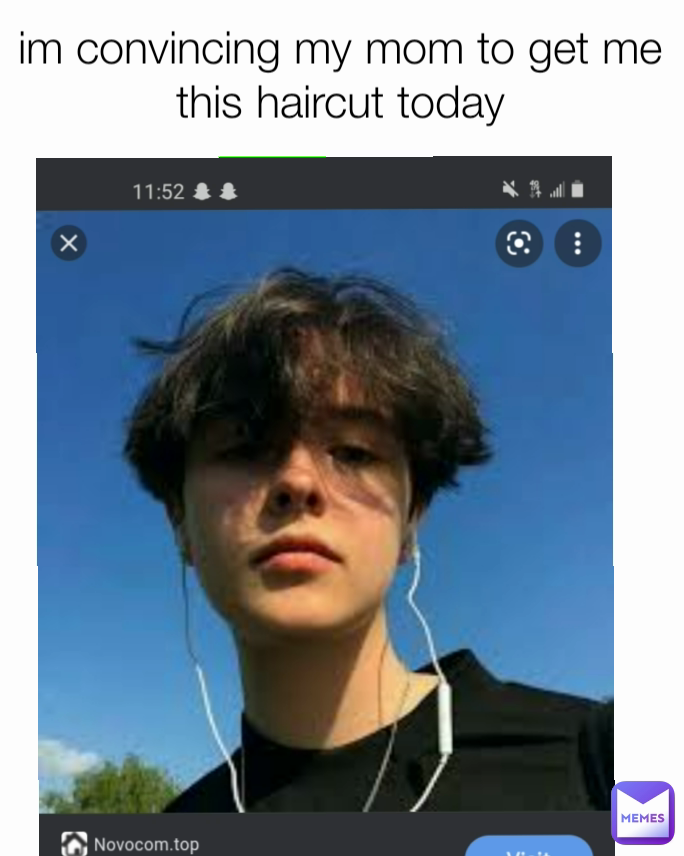 im convincing my mom to get me this haircut today