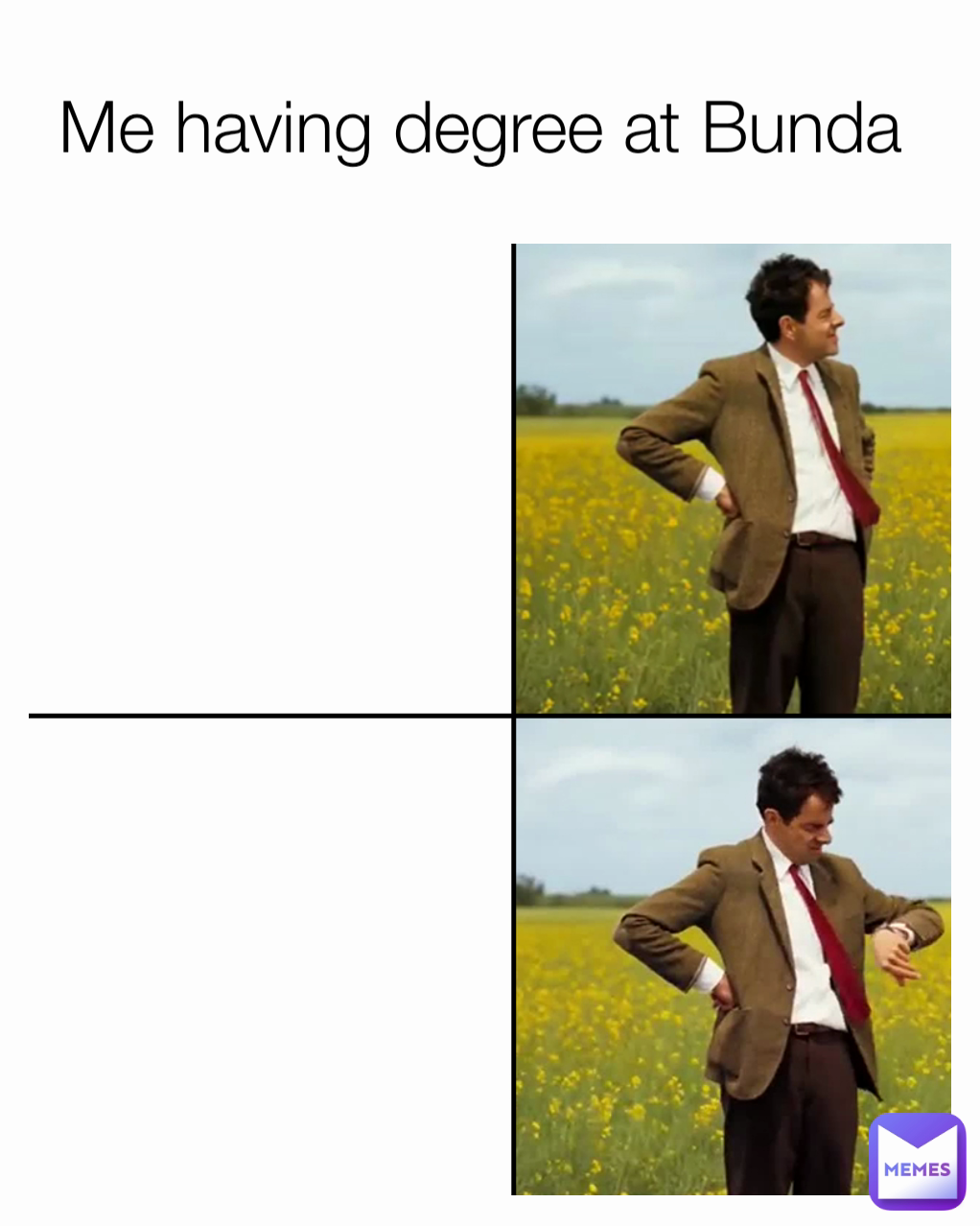 Me having degree at Bunda 