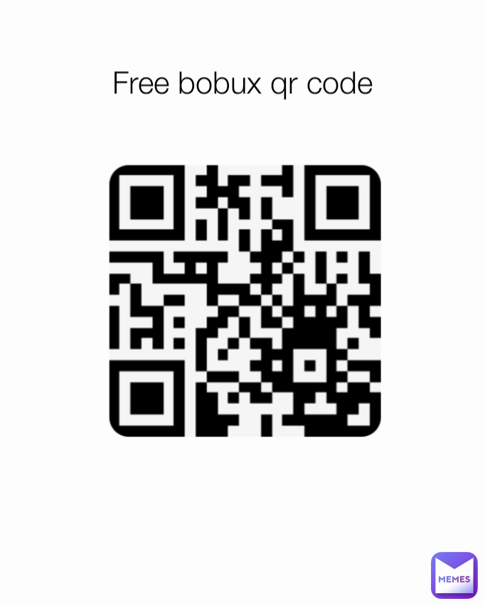 Free bobux qr code