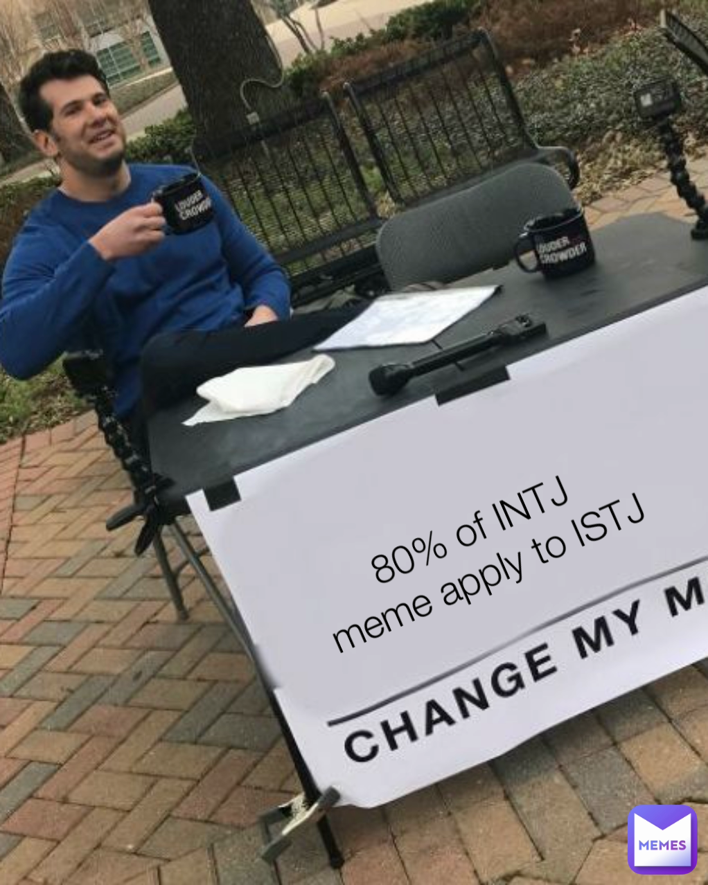 80% of INTJ
meme apply to ISTJ