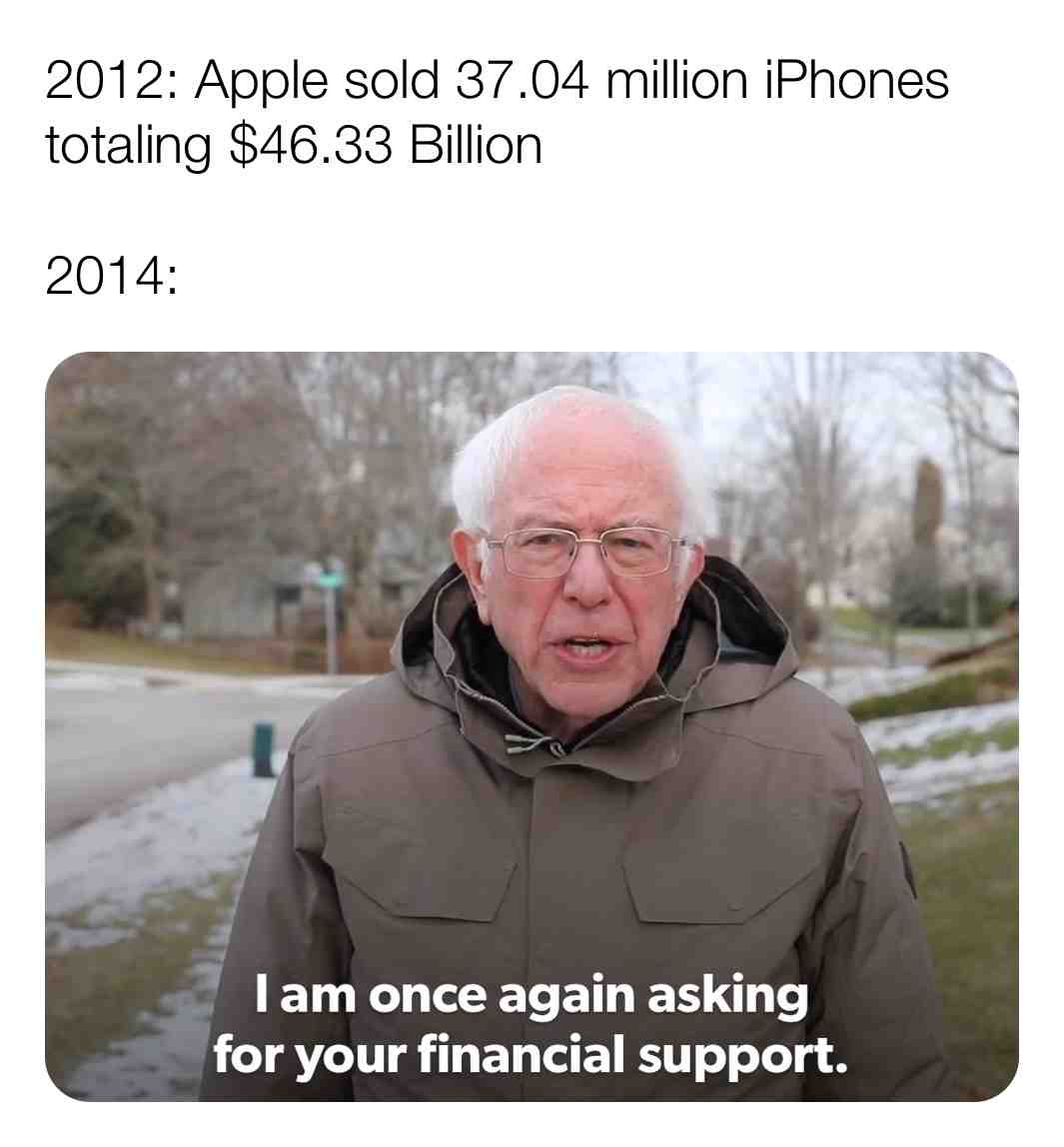 In 2012, Apple sold 37.04  million iPhones in 14 weeks -- or 262 phones per-minute and 4 phones per-second.
 #wow  #roccessories  #cellphonefacts   #nowyouknow  #followme  #followforfollow  #memes  #dankmemes  #imrichbitch   #peoplearefunny  #rocklinca  #blackbusiness