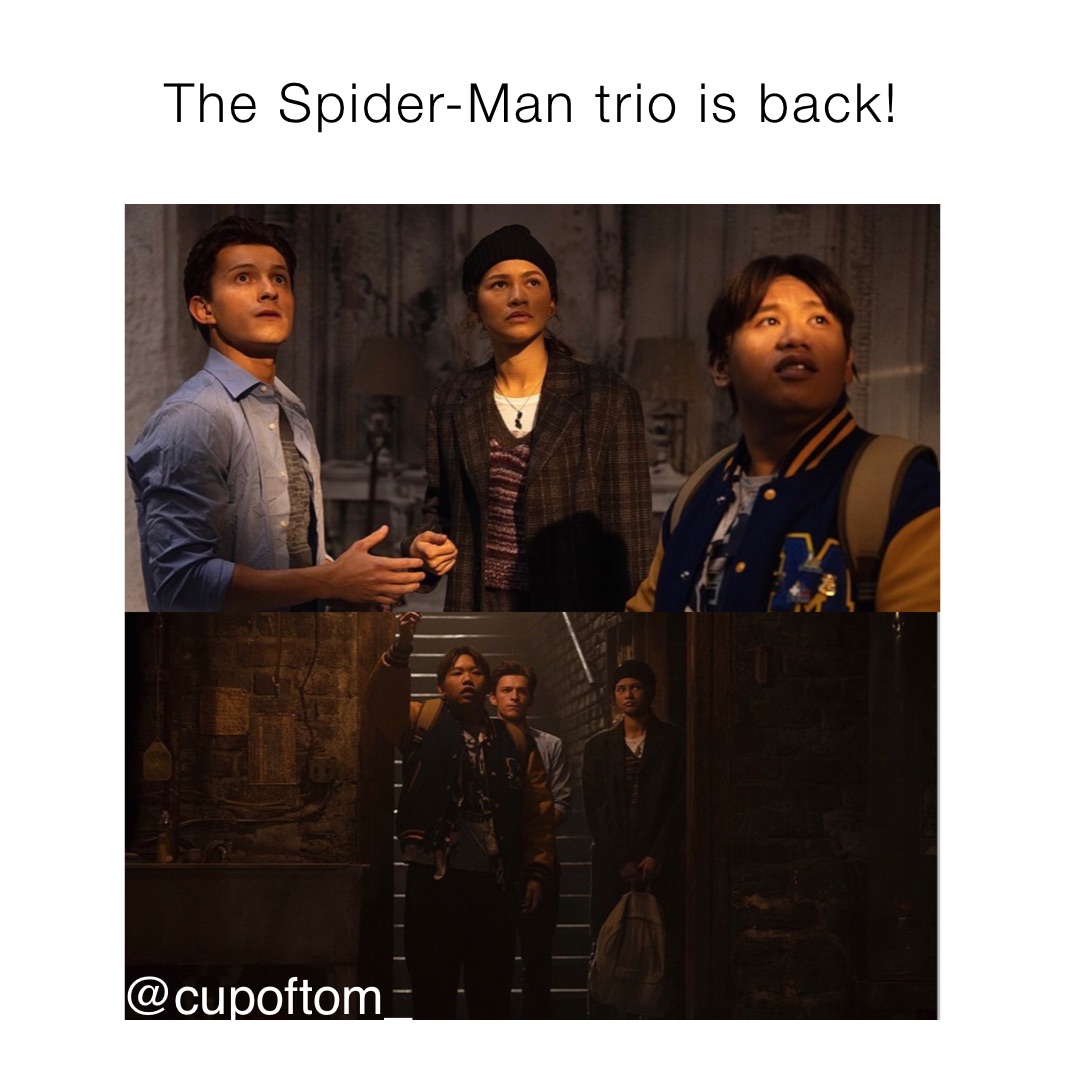 The Spider-Man trio is back!