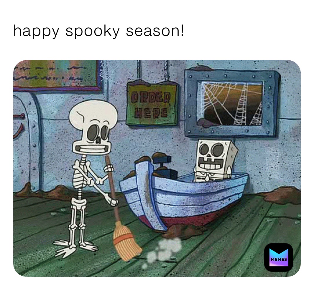 happy spooky season!