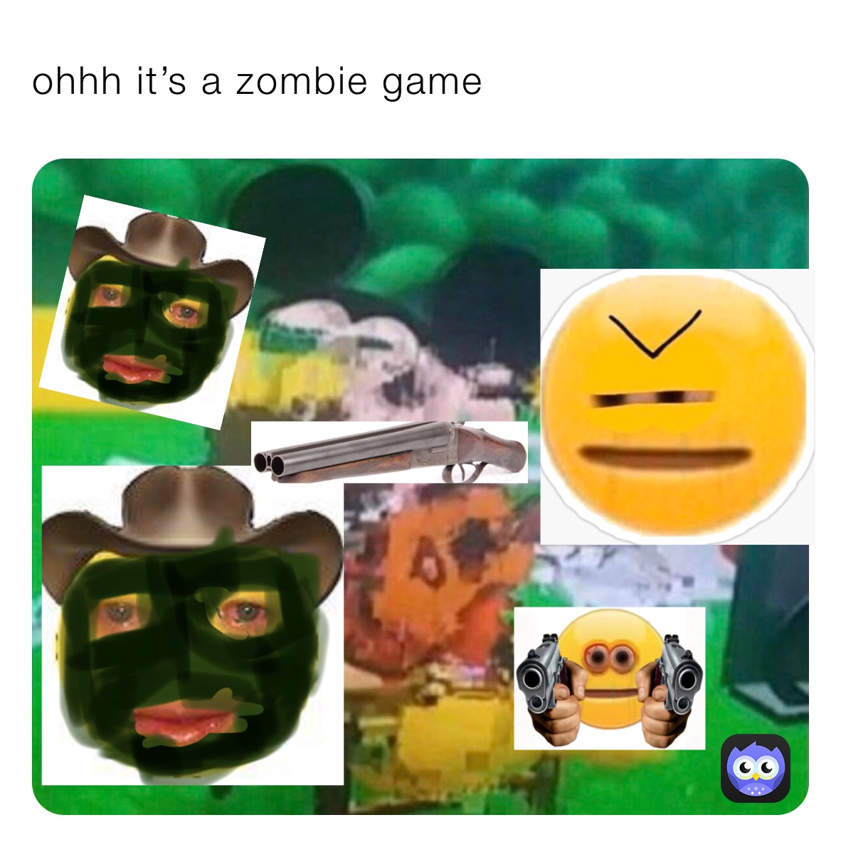 ohhh it’s a zombie game