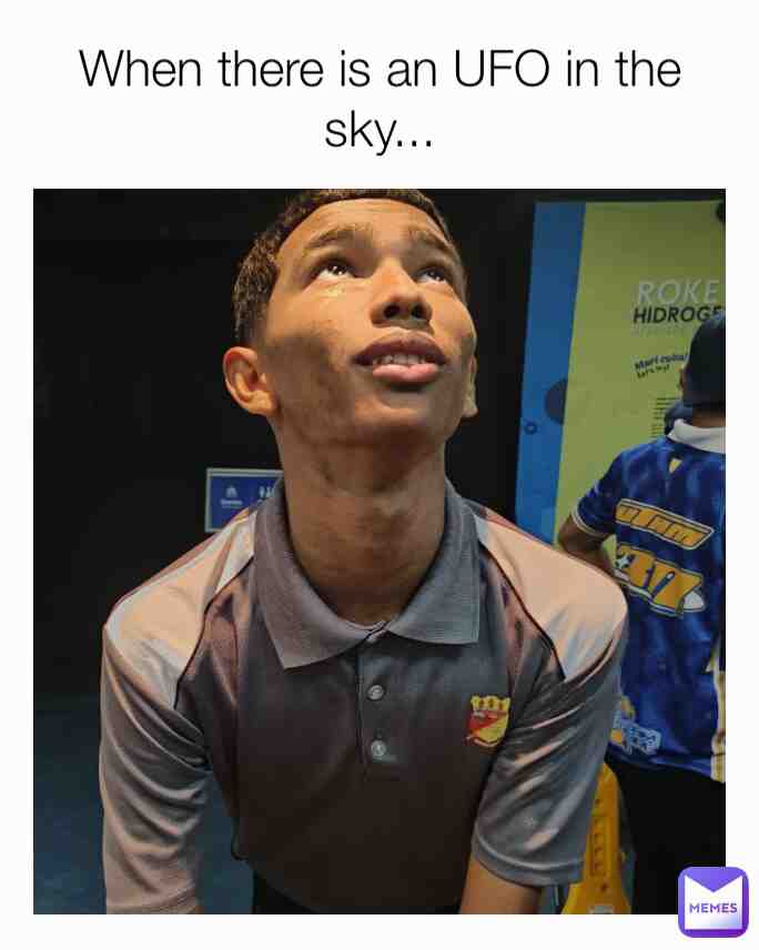 I remember this part...where this guy literally saw a plane but said its an UFO.