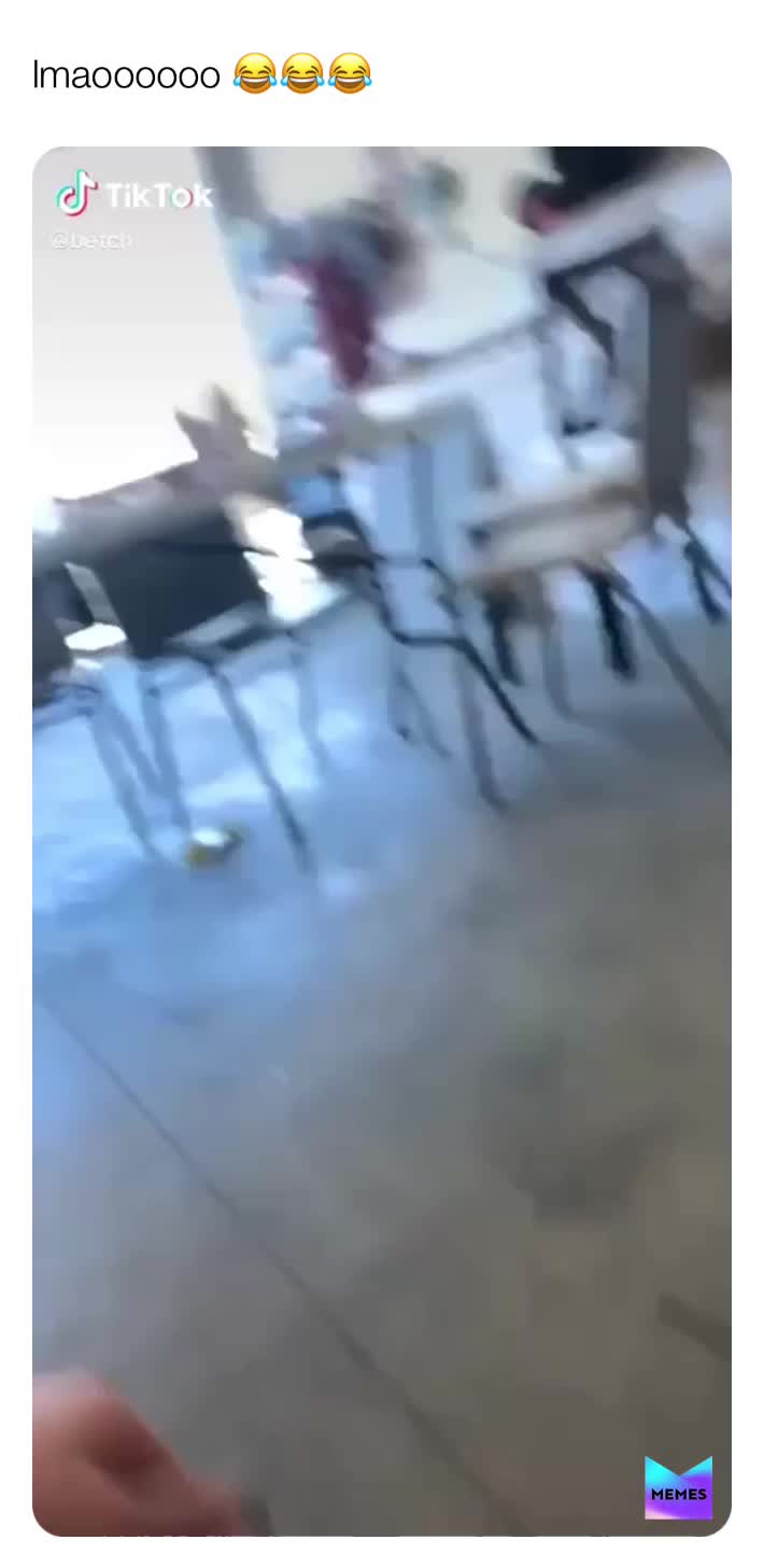 Obviously not my video. Credit in the corner is the user and app. My sister sent this to me 😂