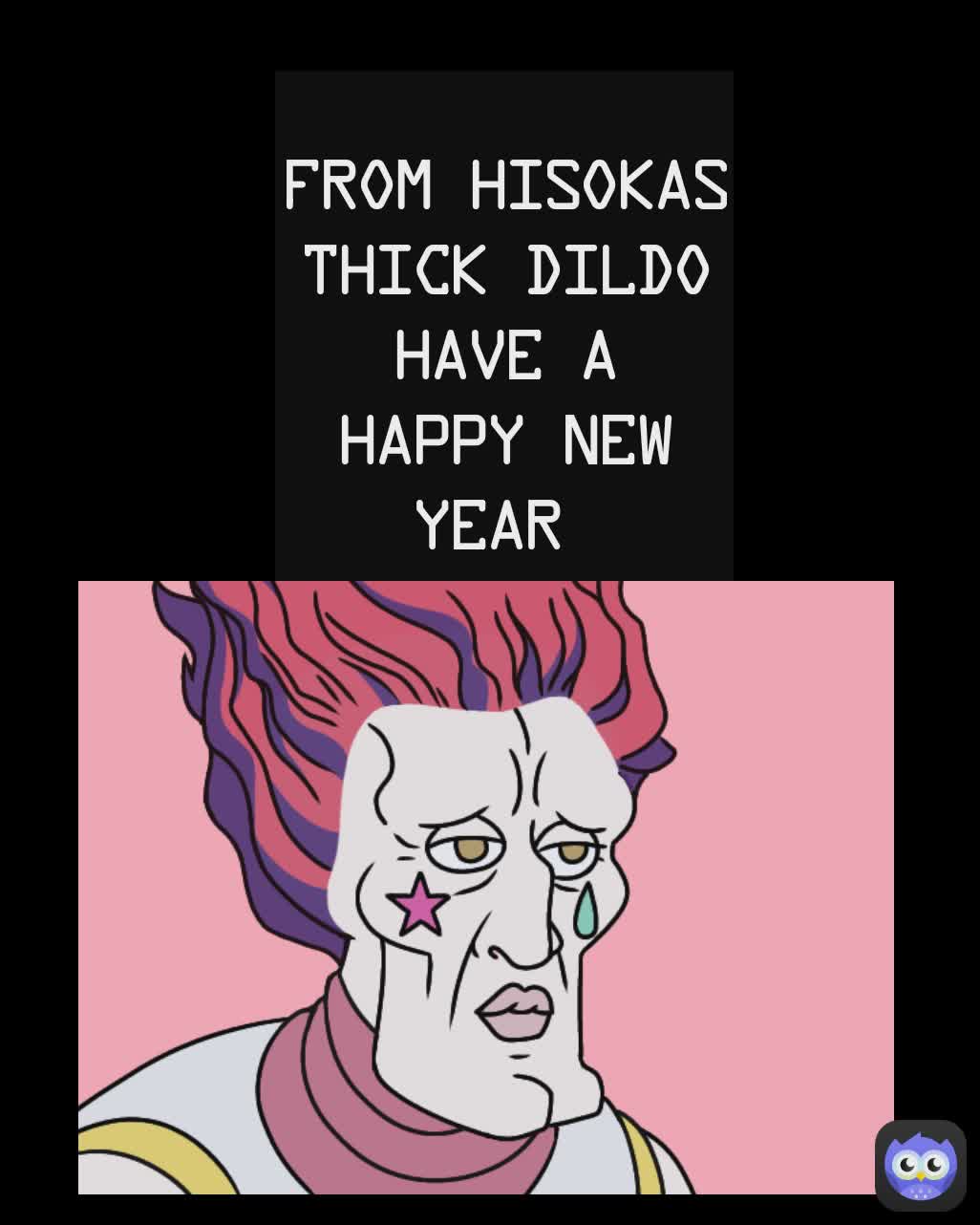 from hisokas thick dildo have a happy new year 