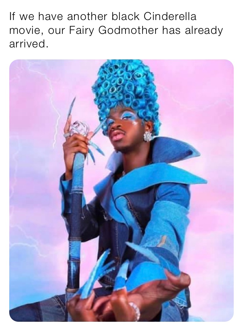 If we have another black Cinderella movie, our Fairy Godmother has already arrived.