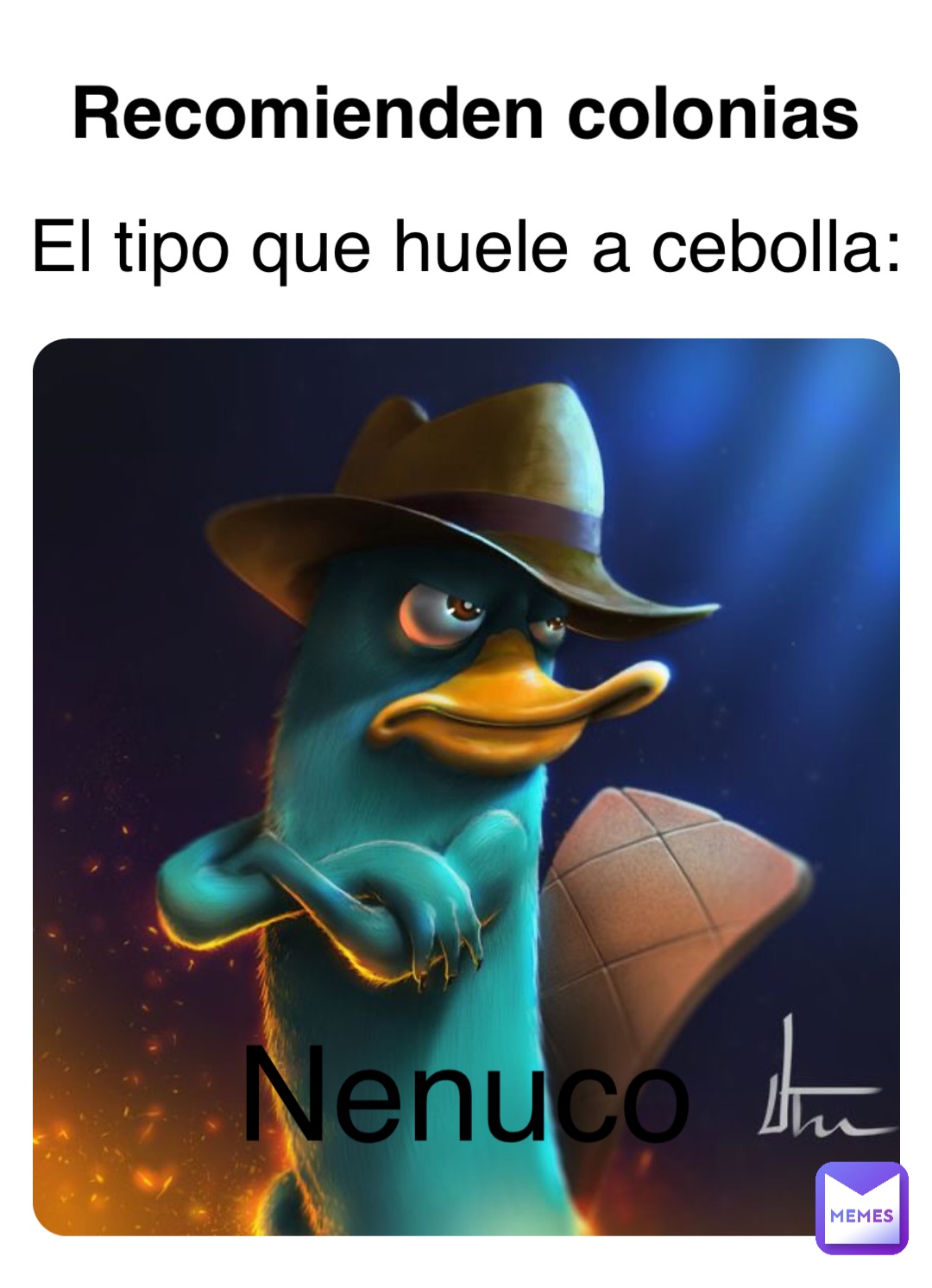 Nenuco Recomienden colonias El tipo que huele a cebolla: