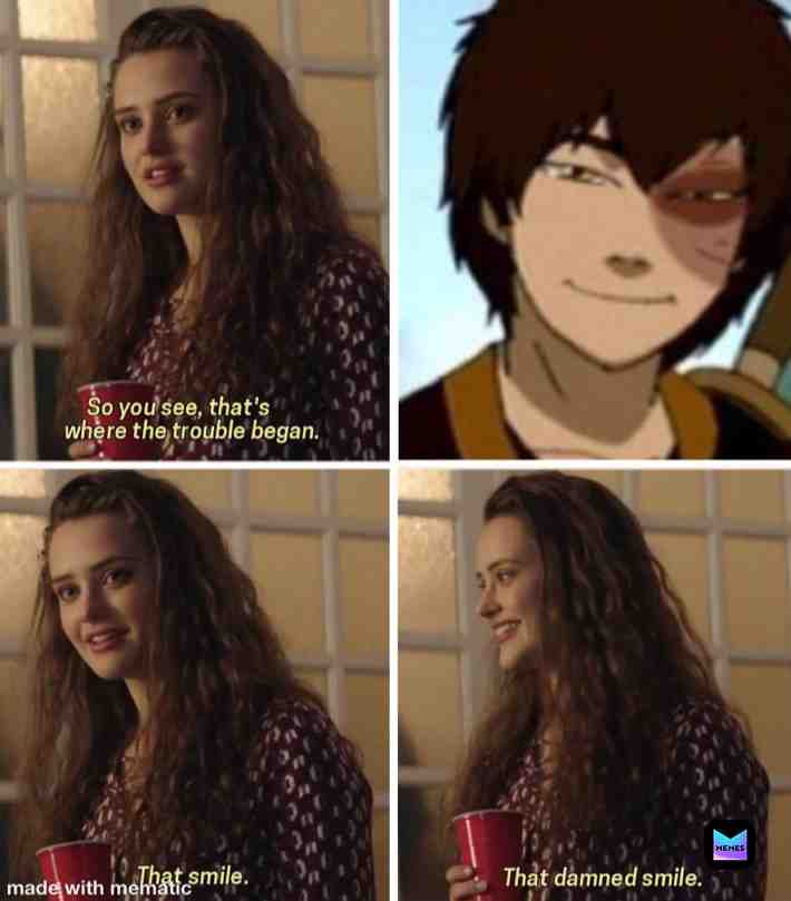 when he looks right into the camera like he’s on The Office #atla #zuko #avatar #avatarthelastairbender #zukoedit