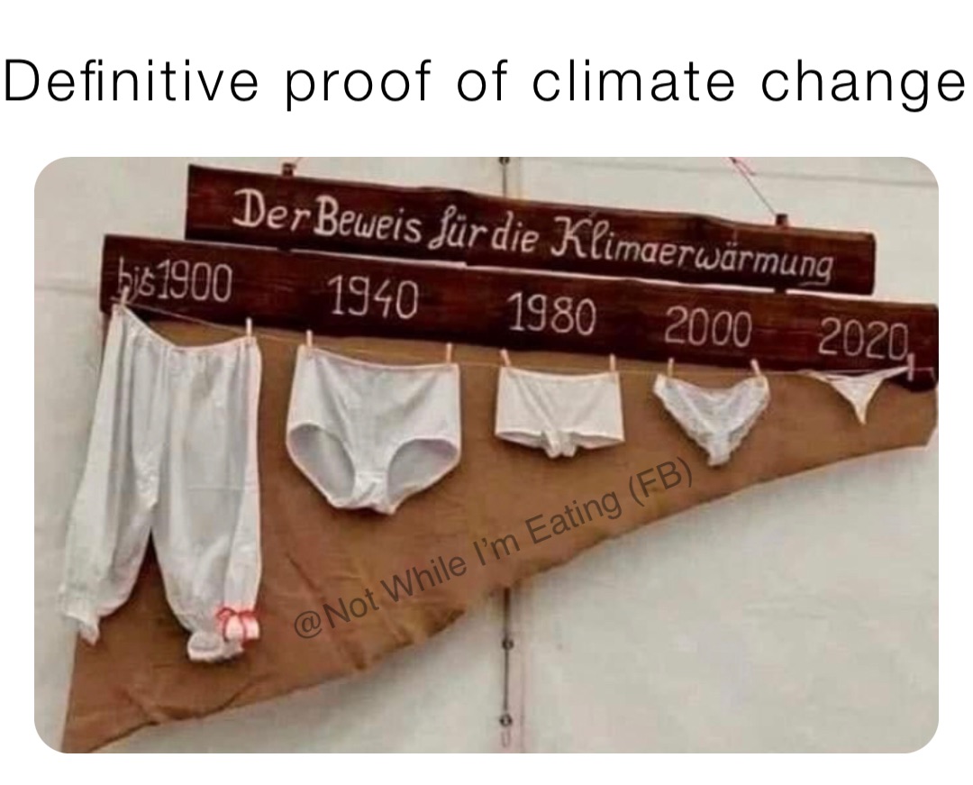 Definitive proof of climate change