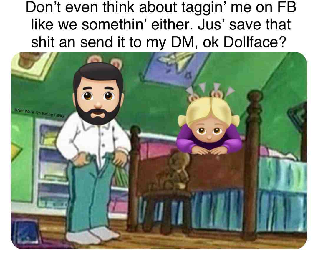 #notwhileimeating #biscuitsmcv #relationshipgoals #savagememe #savagelifestyle #dankmemes #dank #dankmeme #dankmemesdaily #dankestmemes #shitpost #memes #meme #sendthistoyourcrush #funny #funnymemes #singlelife #single #twisted