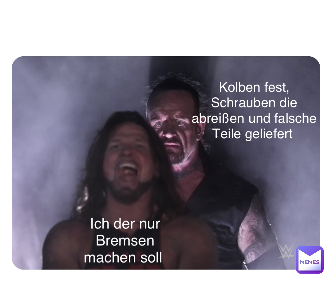 Double tap to edit Ich der nur Bremsen machen soll Kolben fest, Schrauben die abreißen und falsche Teile geliefert