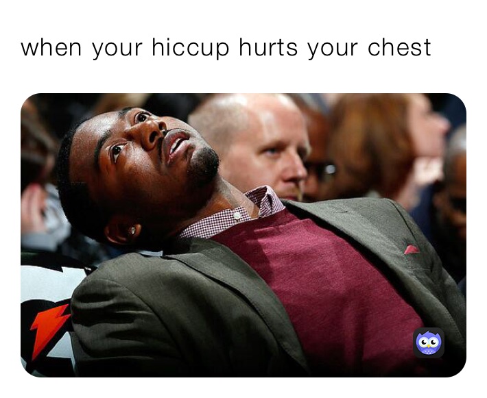 when your hiccup hurts your chest