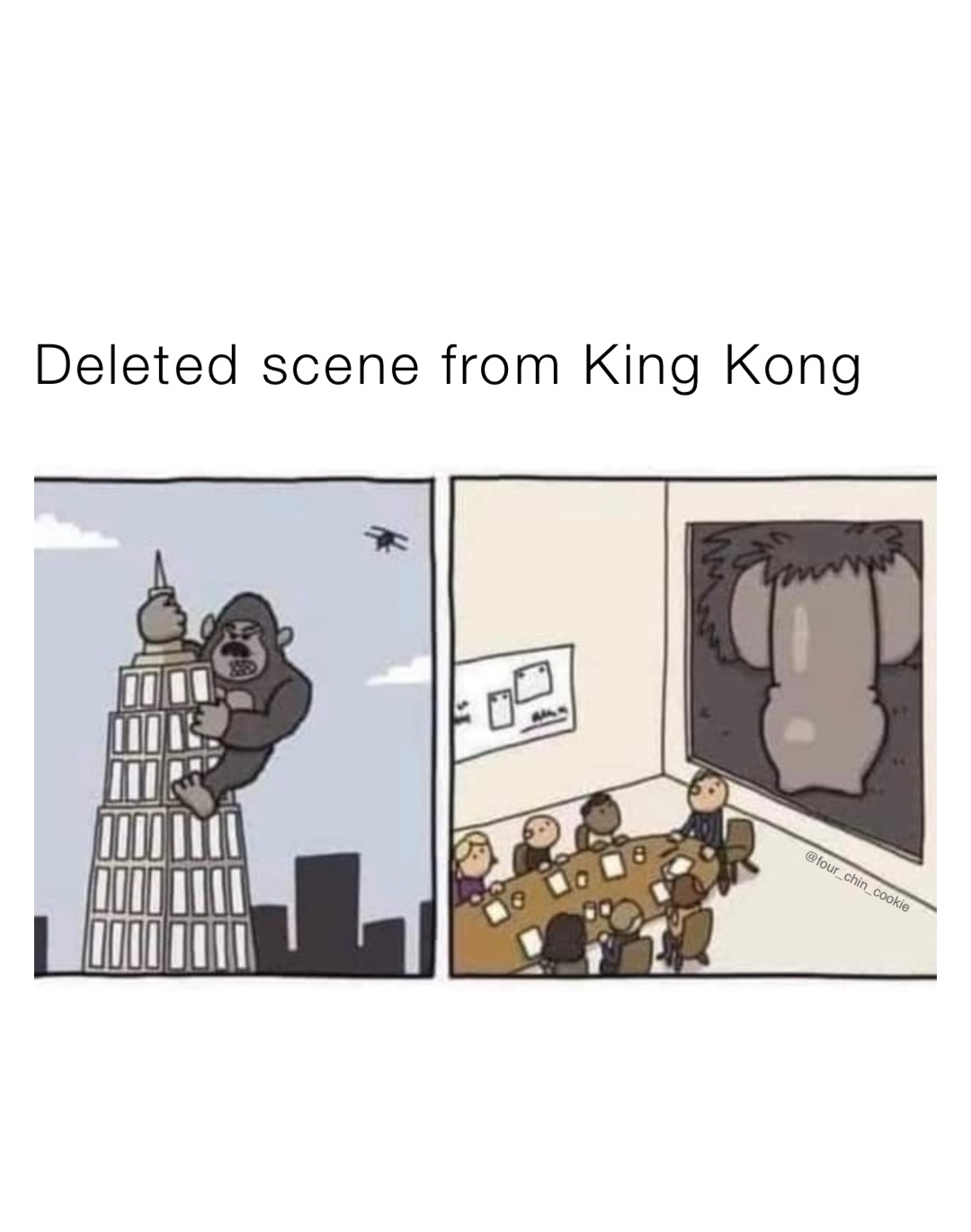 Deleted scene from King Kong