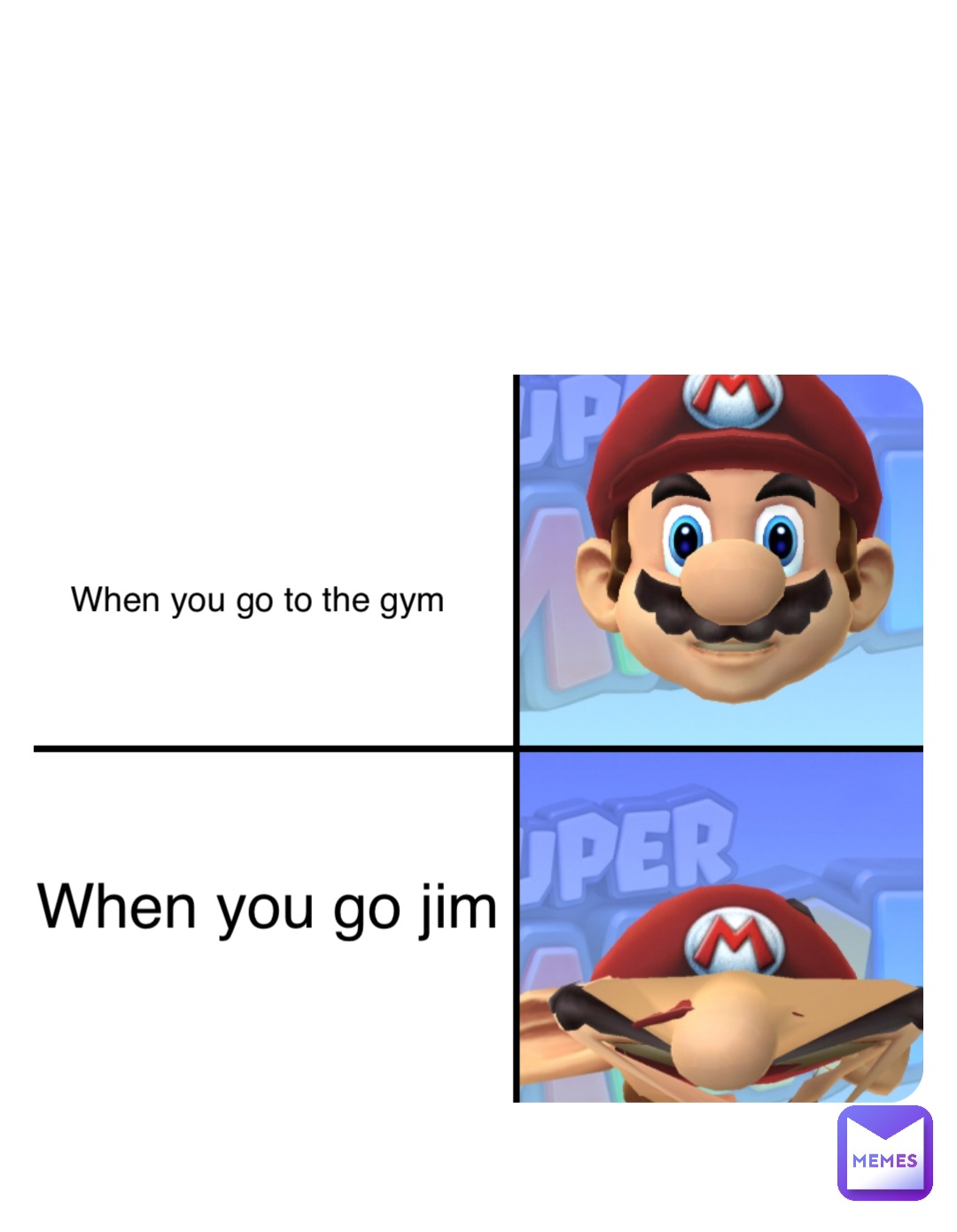 Double tap to edit When you go to the gym When you go jim