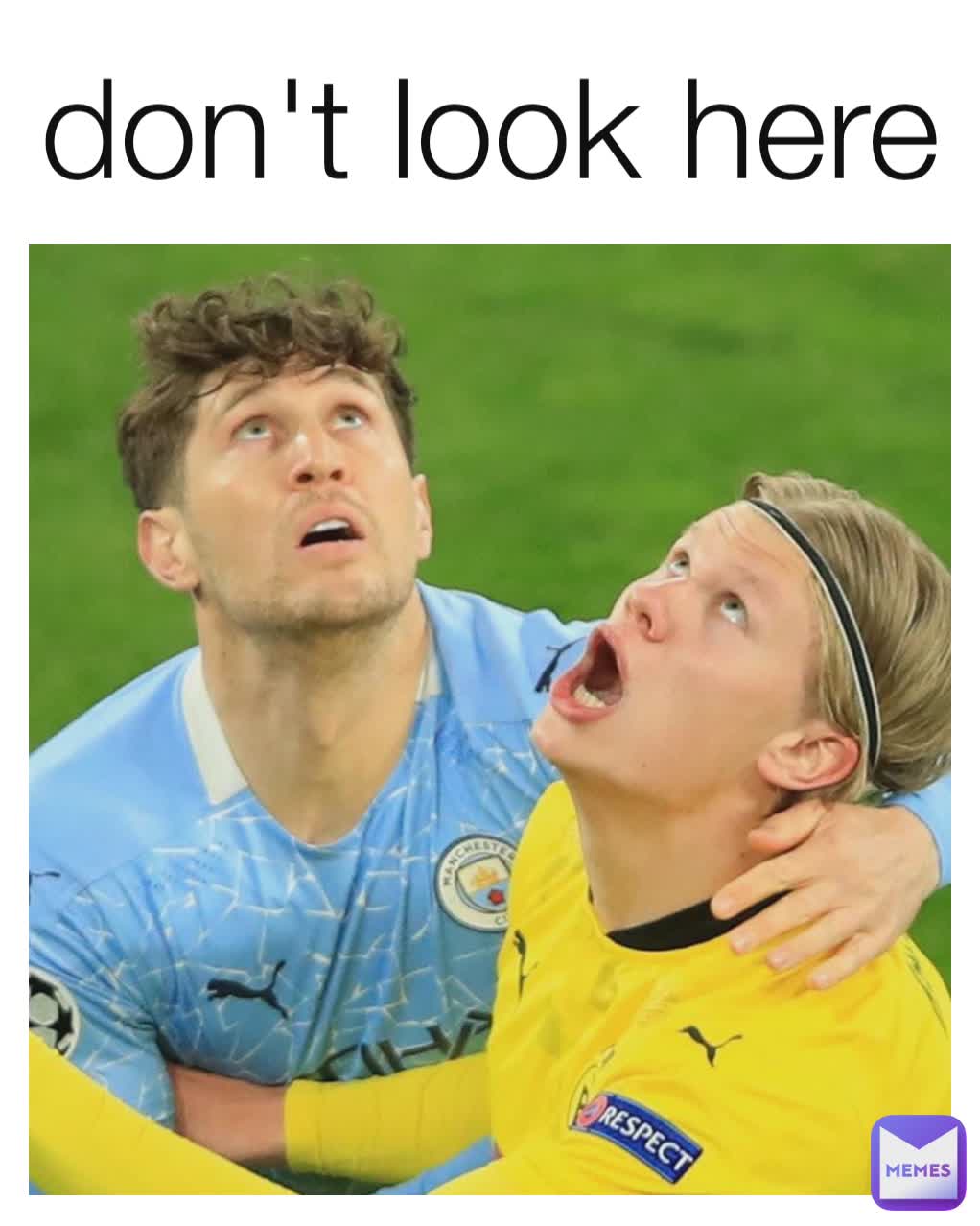 don't look here